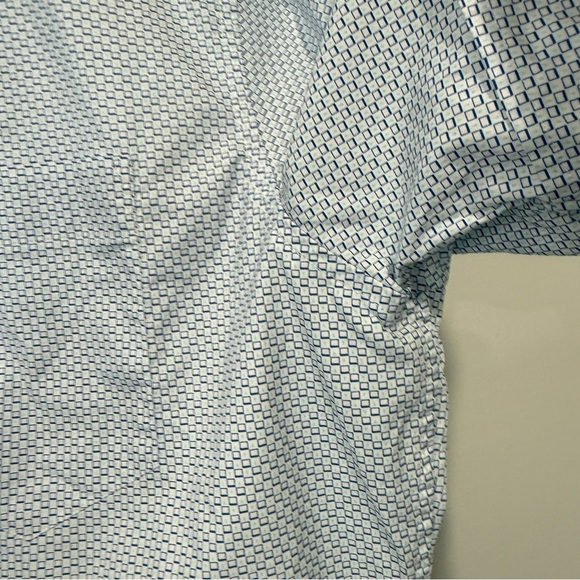 Banana Republic Light Blue Geometric Shirt - Picture 6 of 17